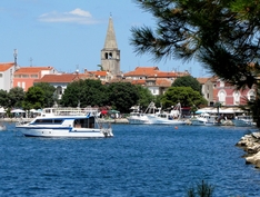 Porec (Istrien), Blick zur Altstadt