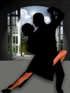 Tango am Strand von Istrien