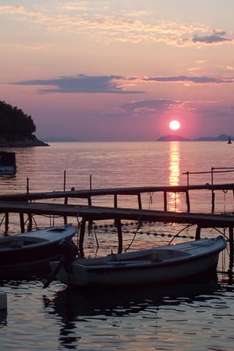 Sonnenuntergang in Marcana