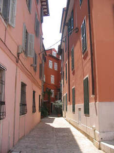 Gasse in Oprtalj