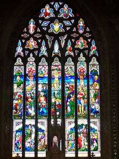 Kirchenfenster in Istrien